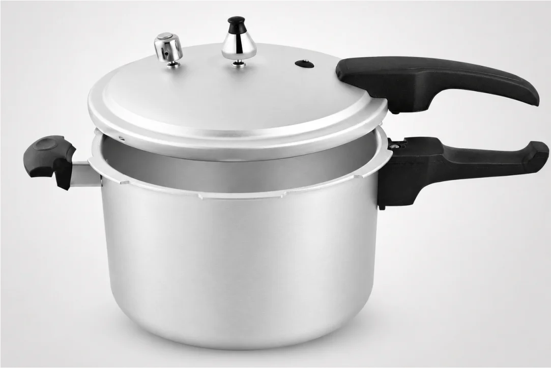 Aluminum Pressure Cookers — Safe Dual Valve System by Prowa Kitchenware