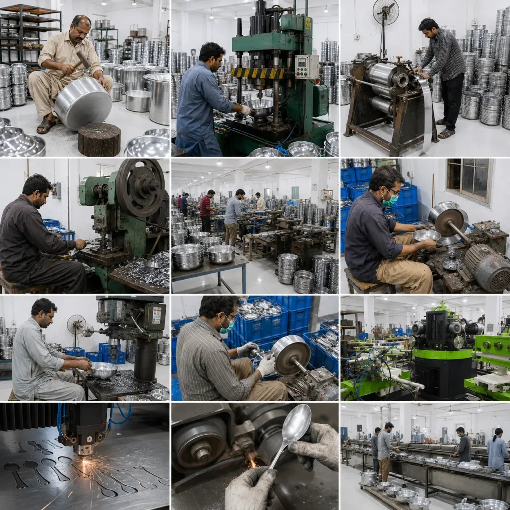 Prowa Kitchenware Manufacturing Facility — Sialkot, Pakistan